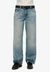 MID RISE WIDE LEG JEAN