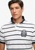Crest Stripe Polo
