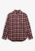 Check Flannel Relaxed Shirt