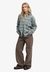 CHECK FLANNEL RELAXED SHIRT
