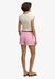 Mid Rise Linen Short