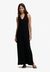 Laddered Jersey Maxi Dress
