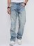 Naruto Straight Knee Repair Jeans
