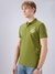 Metallic Foil Placket Polo