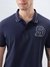 Luxe Embroidered Badge Polo