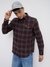 Hiroto Jpn Dark Check Shirt