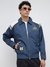 NYLON COLOR BLOCK FLIGHT JACKET