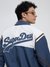 NYLON COLOR BLOCK FLIGHT JACKET