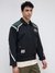 NYLON COLOR BLOCK FLIGHT JACKET