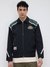NYLON COLOR BLOCK FLIGHT JACKET