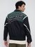 NYLON COLOR BLOCK FLIGHT JACKET