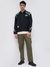NYLON COLOR BLOCK FLIGHT JACKET