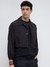 GLOSSY NYLON CROP JACKET