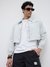 GLOSSY NYLON CROP JACKET