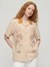 PALM TREE OPENCOLLAR PATTERN SHIRT