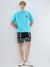 Sd Tiger Border Print Shorts