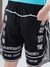 Sd Tiger Border Print Shorts