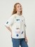 EMBROIDERED SURF SOLID T-SHIRT