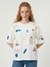 EMBROIDERED SURF SOLID T-SHIRT