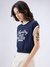 EMBROIDERED ELASTICATED TOP