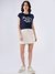 EMBROIDERED ELASTICATED TOP