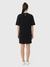 CRANE PRINT JERSEY DRESS