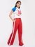 TRACK & FIELD FLARED TROUSERS
