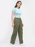 CROP EMBROIDERED OVERDYED SURF TEE