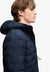 HOODED HEAT WELD PADDED JACKET