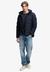 HOODED HEAT WELD PADDED JACKET