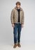 HOODED HEAT WELD PADDED JACKET