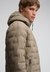 HOODED HEAT WELD PADDED JACKET