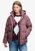 HOODED 5 BAFFLE SPORTS PUFFER