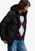 HOODED 5 BAFFLE SPORTS PUFFER