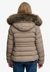 HOOD FAUX FUR FUJI PADDED JACKET
