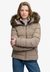 HOOD FAUX FUR FUJI PADDED JACKET
