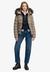 HOOD FAUX FUR FUJI PADDED JACKET
