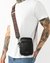 SUPERDRY BRAIDED LEATHER SLING BAG