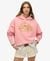VL RHINESTONE RELAXED HOOD