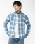 MERCHANT LINEN CHECK SHIRT