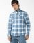 MERCHANT LINEN CHECK SHIRT