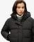 HOODED SPORTS PUFFER BOMBER