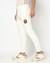 Solid Regular Fit White Track Pant