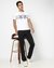 Cotton Solid Adjustable Waistband Slim Fit Black Trouser with Stretch