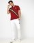 Cotton Solid Slim Fit White Cargo Trouser with Stretch