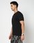 Cotton Solid Slim Fit Crew Neck Tshirt with Stretch