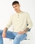 LW TEXTURED GRANDAD TOP