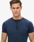 SLUB SS JERSEY GRANDAD TOP