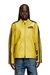 Yellow Biker jacket in perforated leather