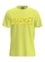 Yellow Cotton t-shirt with embossed logo